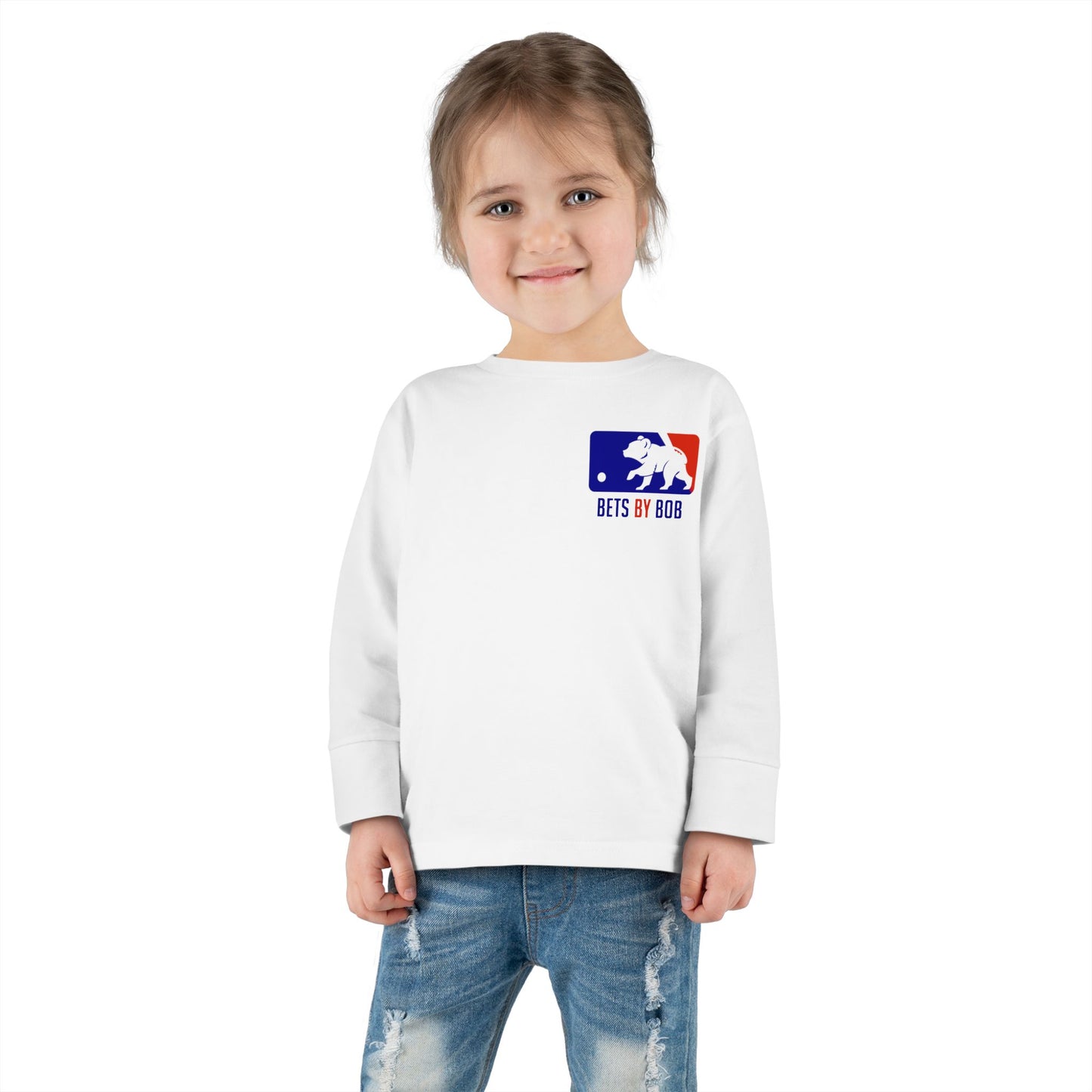 Toddler Long Sleeve Tee - Fun Design for Playful Kids, Perfect for Gift Giving, Everyday Wear, or Family Outings